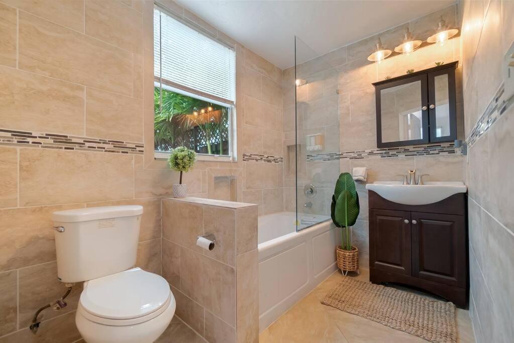 Appartamento Garden Oasis In Flamingo Park West Palm Beach Esterno foto