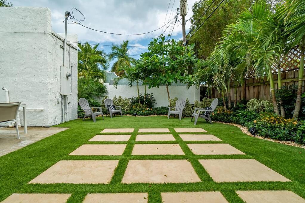 Appartamento Garden Oasis In Flamingo Park West Palm Beach Esterno foto