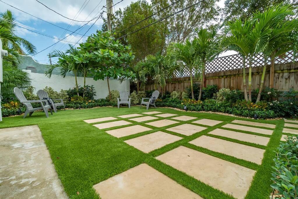 Appartamento Garden Oasis In Flamingo Park West Palm Beach Esterno foto